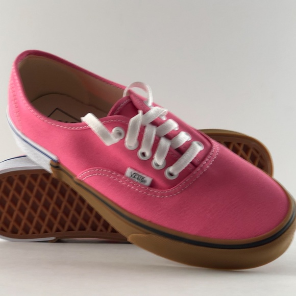 Vans Authentic (Gum Block) Pink Lemonade Shoes - Picture 3 of 7